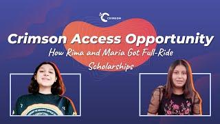 How Rima and Maria Got Full-Ride Scholarships to Bowdoin & Smith with Crimson Access Opportunity