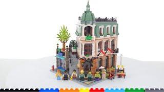 LEGO Boutique Hotel 10297 modular building review! "Classy" is the word of the day