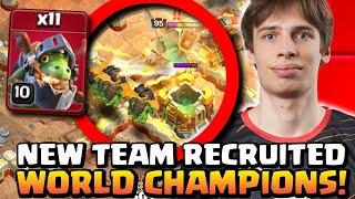 *NEW* Team has WORLD Championship Players & INFERNO BABY DRAGONS (Clash of Clans)