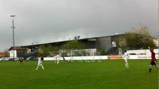 Wunderschönes Tor von Korbi! (ESV Mühldorf vs. VFL Waldkraiburg)