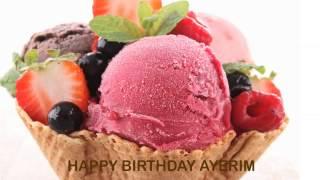 Ayerim   Ice Cream & Helados y Nieves - Happy Birthday