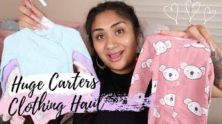  GIANT BABY GIRL CLOTHING HAUL! | CARTERS NEWBORN - 3MONTHS