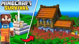 I Built An IRON FARM In Minecraft 1.20 Survival!