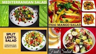 4  Healthy Salad Recipes | Salad Recipes | The Cooking Melody |