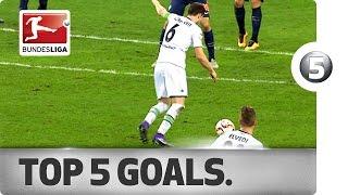 Top 5 Goals - Müller, Nordtveit and More with Sensational Strikes