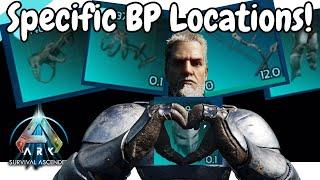 Where to Find Specific Blueprints In Caves! Theri Saddle BP Charchar Rex and More! Ark Ascended
