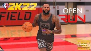 NBA 2K22 Open Run Mode | Shirts vs. Skins | Off-season LeBron Activated! | PC 4K60FPS