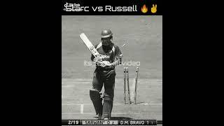 Mitchel Starc vs Russell