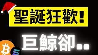 比特幣聖誕行情一口氣反彈5000美金! 大鯨魚跟機構現貨ETF卻都興趣缺缺..? SOL可能會有好機會!