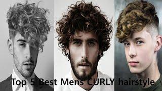 Top 5 Best Mens CURLY hairstyles | Mens wavy &  curly hair 2020