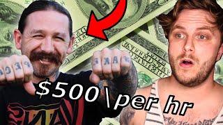 The 8 Most EXPENSIVE Tattoo Artist In The WORLD!