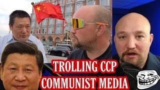 The Pleb gets interviewed by Chinese TV