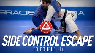 Side Control Escape To Double Leg