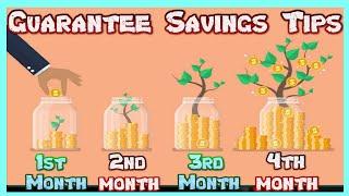 Top 8 Guarantee Money Saving Tips | Manage and Multiply Your Savings