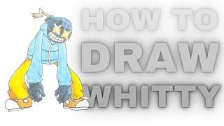 How to draw Whitty (Friday Night Funkin')