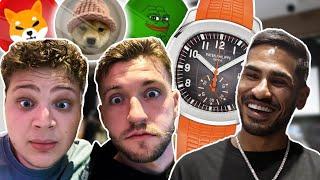 MEME COIN MILLIONAIRES CASH OUT ON RARE TIMEPIECES