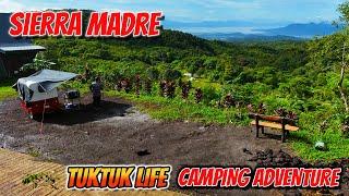 TUKTUK CAMPING IN THE MOUNTAIN OF SIERRA MADRE | Unforgettable Tuktuk Camping Adventure Experience