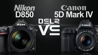 So sánh khủng long bạo chúa D850 và 5D Mark IV + 5Ds-R