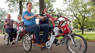 FunTrain: side-by-side tandem bike trailer