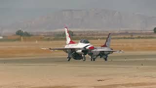 Air Force Thunderbirds Practice at NAF El Centro on 2-20-2025