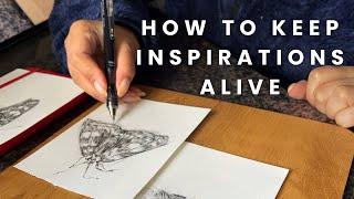 Ways To Never Lose Your Inspirations Again️ Cosy art time