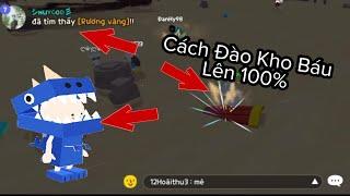 PLAY TOGETHER Cách Đào Full Bộ Thùng Khủng Long Xanh 100% HG Gamer