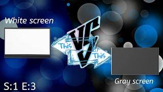 White VS Grey Projector Screen | This VS This E:3