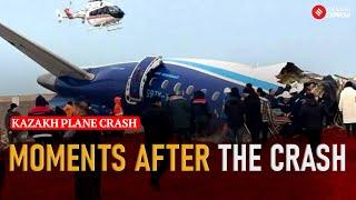 Azerbaijan Airlines Plane Crashes in Kazakhstan, 39 Dead, 28 Survive