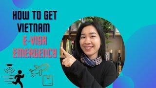 How To Get An Emergency Vietnam E-visa I Urgent Vietnam E-visa