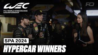 Will Stevens and Callum Ilott React to Their Win ️ I 2024 TotalEnergies 6 Hours of Spa I FIA WEC