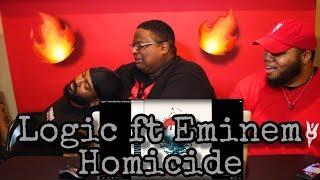 Logic - Homicide (feat. Eminem) (Official Audio) REACTION 