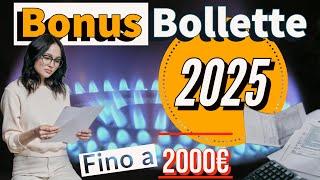  Bonus bollette 2025  Come funziona e a quanto ammonta