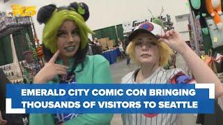 Emerald City Comic Con bringing thousands of visitors to downtown Seattle