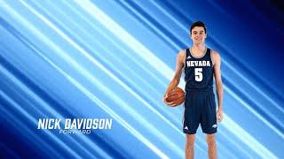 Nick Davidson is the ultimate stretch four for the Nevada basketball team