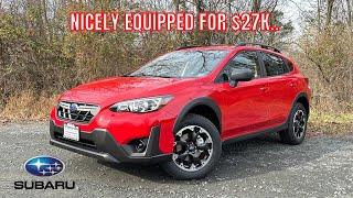 2023 Subaru Crosstrek Base - REVIEW and POV DRIVE - BEST NEW Vehicle Under $30k?