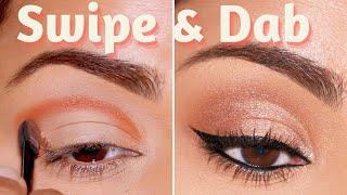 Here's How to Apply EYESHADOW FOR BEGINNERS (Easy Swipe and Dab Technique)