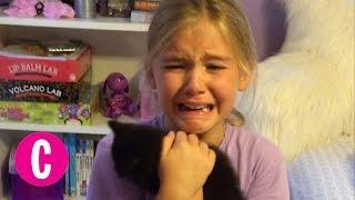Little Girl is Surprised With a Brand New Kitten | Cosmopolitan
