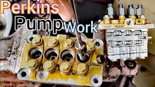 Method of Plunger Fitting in Inline Diesel Pump / Perkins 20kva generator diesel pump repair