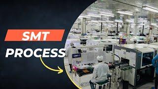 Surface Mount Technology(SMT) Process.  #manufacturing #engineering