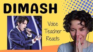 Voice Teacher Reacts - DIMASH - S.O.S.