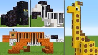 11 Animals Build Hacks in Minecraft Java & Bedrock