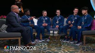 U.S. men’s gymnastics team built on ‘positive momentum’ in bronze performance | Paris Olympics