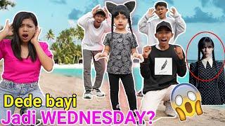 YA AMPUN PONAKAN ARIK BERUBAH JADI WEDNESDAY?! ARIK P4NIK BANGET! | Mikael TubeHD