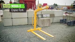 Pallet Forks From The Bigfoot Crane Company