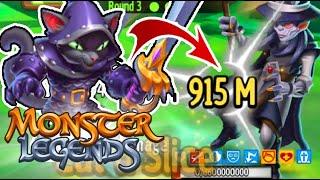 Monster Legends Shadow in Boots League 8!  Bounty Hunt kuromaku kaori