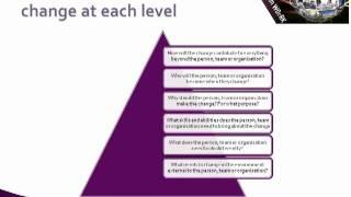 Modelling Excellence (6/10): Logical levels of learning and change