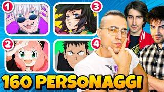 INDOVINA L'ANIME DAI SUOI ​​PERSONAGGI ️ Quiz Anime Ita