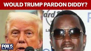 Trump answers whether he would pardon Diddy; 50 Cent responds