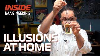 Science Experiment at Home with Walt Disney Imagineering Illusions & Effects