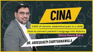 CINA - Case of severe abdominal pain relieved | Patient's language in Rubrics | Dr. Abdequaem